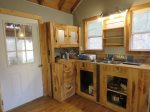Our quaint kitchen has all you need